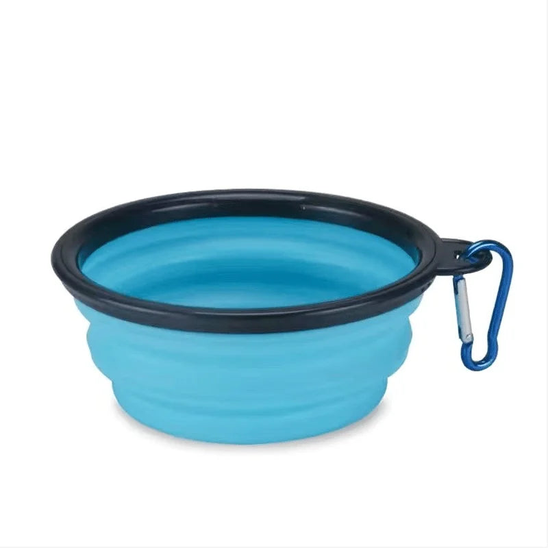 Taça Dobrável Portátil para Cães e Gatos | Silicone | HappyPaws