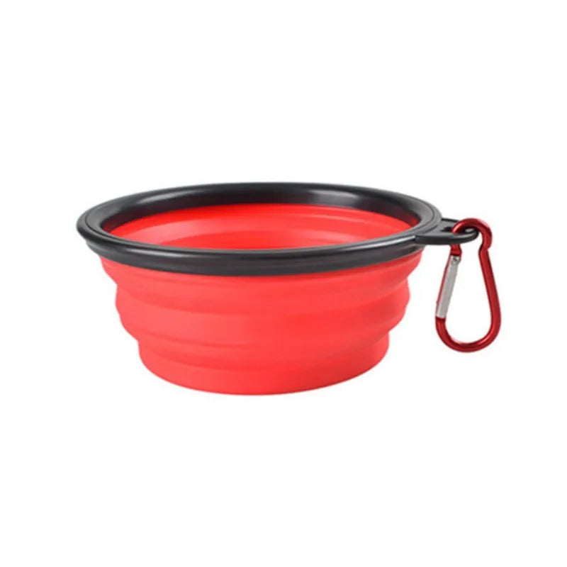 Taça Dobrável Portátil para Cães e Gatos | Silicone | HappyPaws