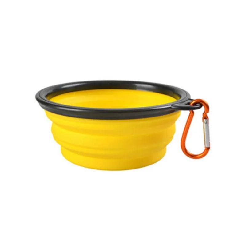 Taça Dobrável Portátil para Cães e Gatos | Silicone | HappyPaws
