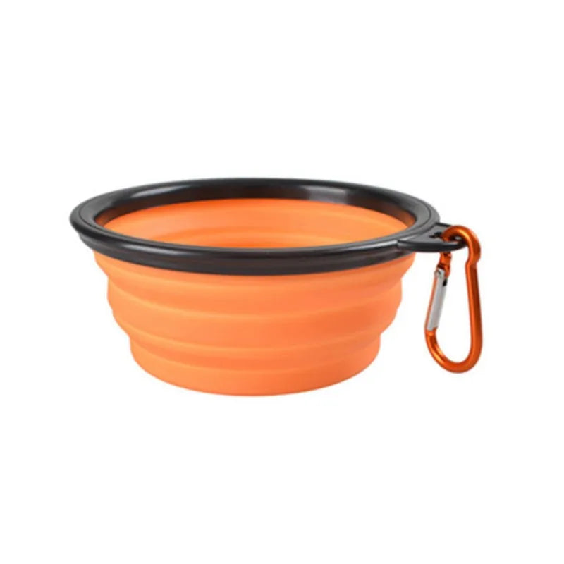 Taça Dobrável Portátil para Cães e Gatos | Silicone | HappyPaws