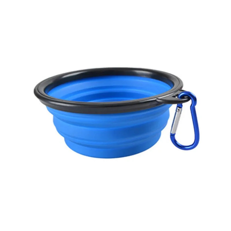Taça Dobrável Portátil para Cães e Gatos | Silicone | HappyPaws
