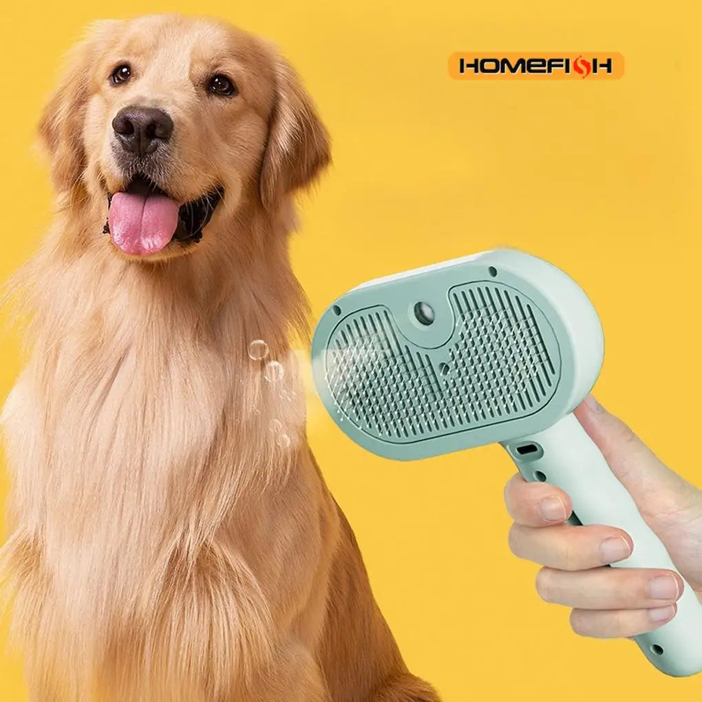 Escova a Vapor 3 em 1 para Cães e Gatos | HappyPaws