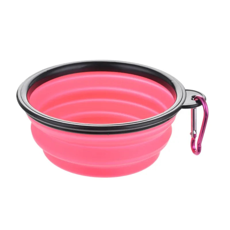 Taça Dobrável Portátil para Cães e Gatos | Silicone | HappyPaws