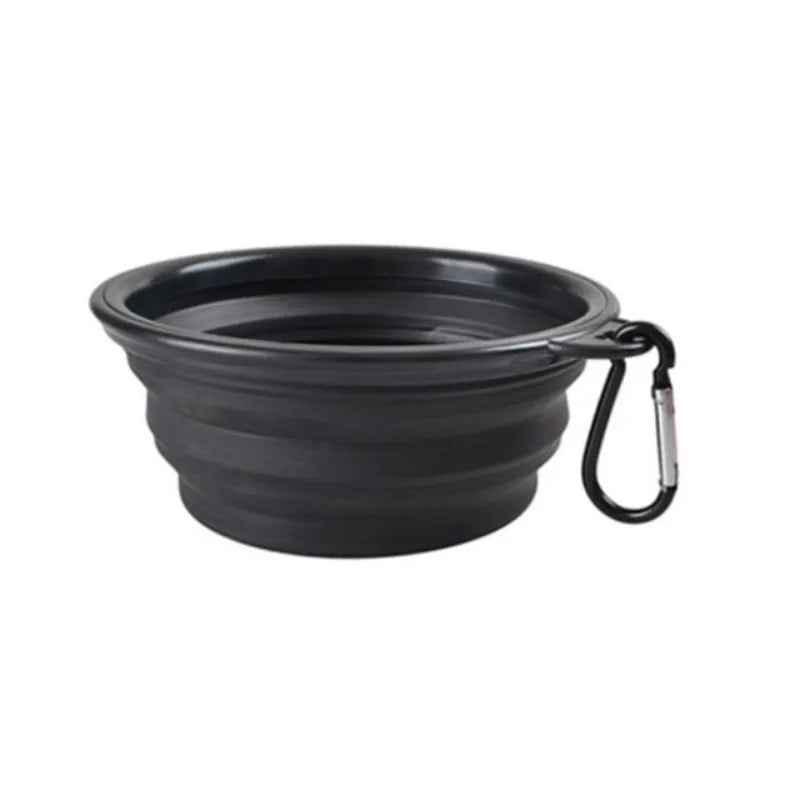Taça Dobrável Portátil para Cães e Gatos | Silicone | HappyPaws